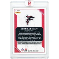 Bijan Robinson Atlanta Falcons Autographed 2023 Panini Limited Relic #103 #84/99 Rookie Card