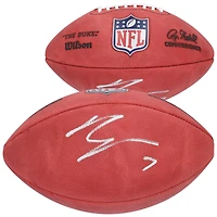 Bijan Robinson Atlanta Falcons Autographed Duke Full Color Football
