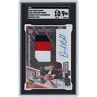 Desmond Ridder Atlanta Falcons Autographed 2022 Panini Zenith Sparkle Relic #204 #8/50 SGC Authenticated 9/10 Rookie Card 