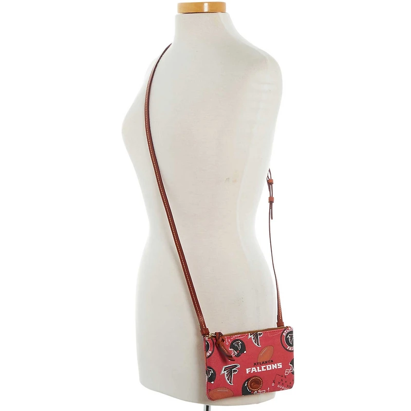 Dooney & Bourke Atlanta Falcons Top Zip Crossbody Purse