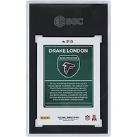Drake London Atlanta Falcons 2022 Panini Donruss Downtown #DT-DL SGC Carte recrue authentifiée 9