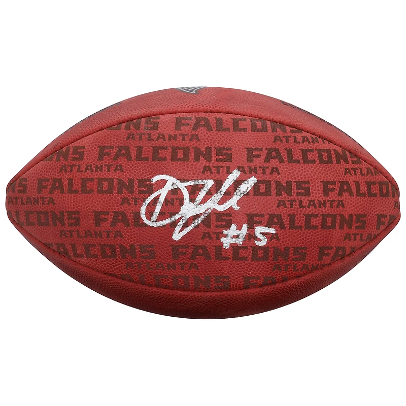 Drake London Atlanta Falcons Autographed Duke Showcase Football