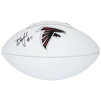 Drake London Atlanta Falcons Autographed Franklin White Panel Football