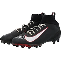 Crampons Nike noirs portés en match par Drake London (Atlanta Falcons) lors de la saison NFL 2025-26