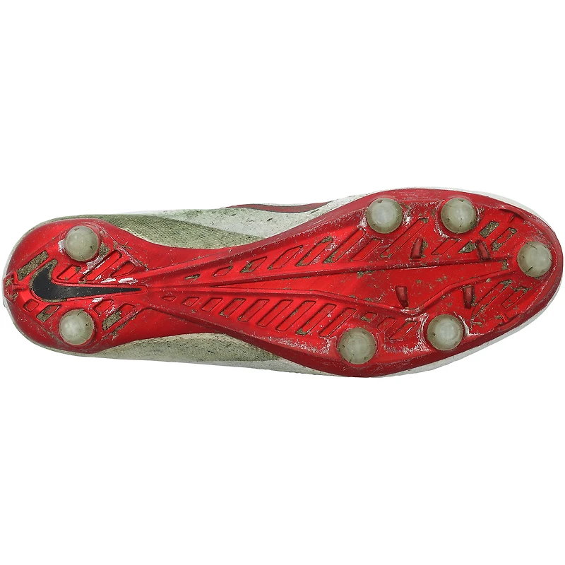 Drake London Atlanta Falcons Autographed Game-Used White Nike Cleats from the 2025-26 NFL Season