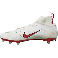 Drake London Atlanta Falcons Autographed Game-Used White Nike Cleats from the 2025-26 NFL Season