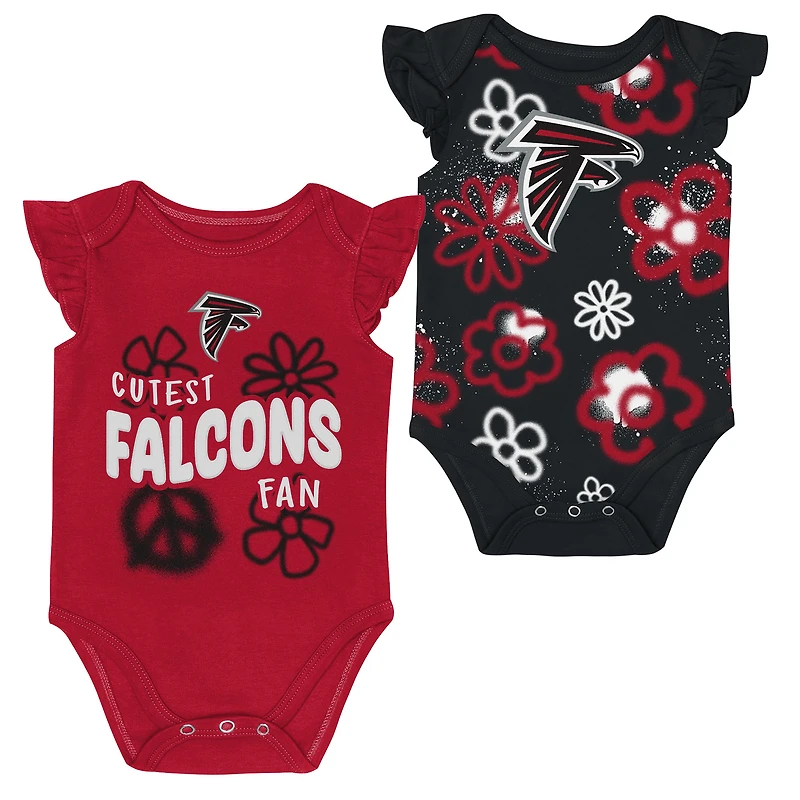 Ensemble deux pièces pour nouveau-né et nourrisson Outerstuff Atlanta Falcons The Sunshine