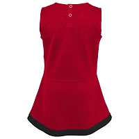 Ensemble robe pull et bloomer rouge Atlanta Falcons pour tout-petits filles