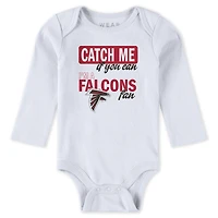 Infant & Newborn WEAR by Erin Andrews Atlanta Falcons Three-Piece Turn Me Around Bodysuits Pant Set