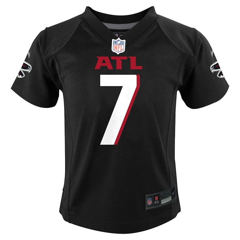 Maillot de jeu Nike Bijan Robinson pour bébé noir Atlanta Falcons Team Player