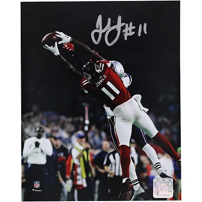 Julio Jones Atlanta Falcons Autographed 8" x 10" Super Bowl LI Catch Photograph