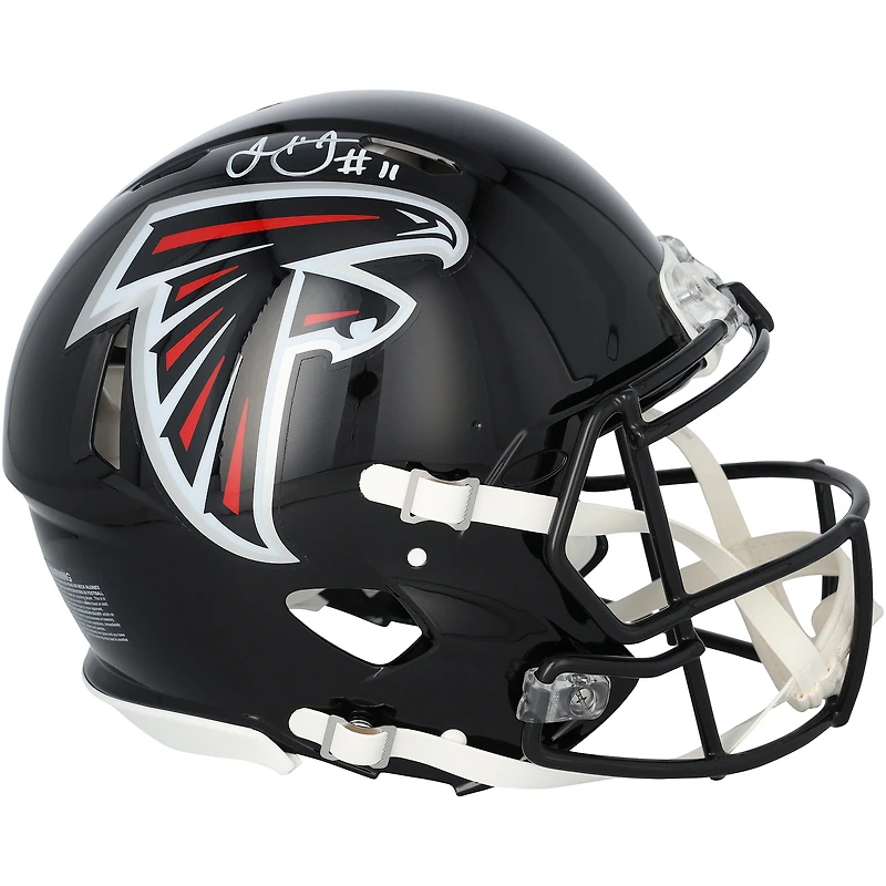 Julio Jones Atlanta Falcons Autographed Riddell 2003-2019 Throwback Speed Authentic Helmet