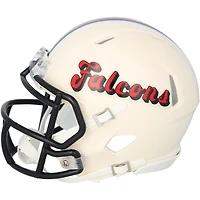Casque miniature rétro Riddell Speed ​​autographié par Julio Jones (Atlanta Falcons)