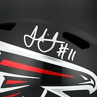 Julio Jones Atlanta Falcons Autographed Riddell Speed Replica Helmet