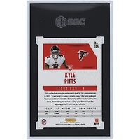 Kyle Pitts Atlanta Falcons 2021 Panini Phoenix Fire Burst #104 SGC Authenticated 9 Rookie Card