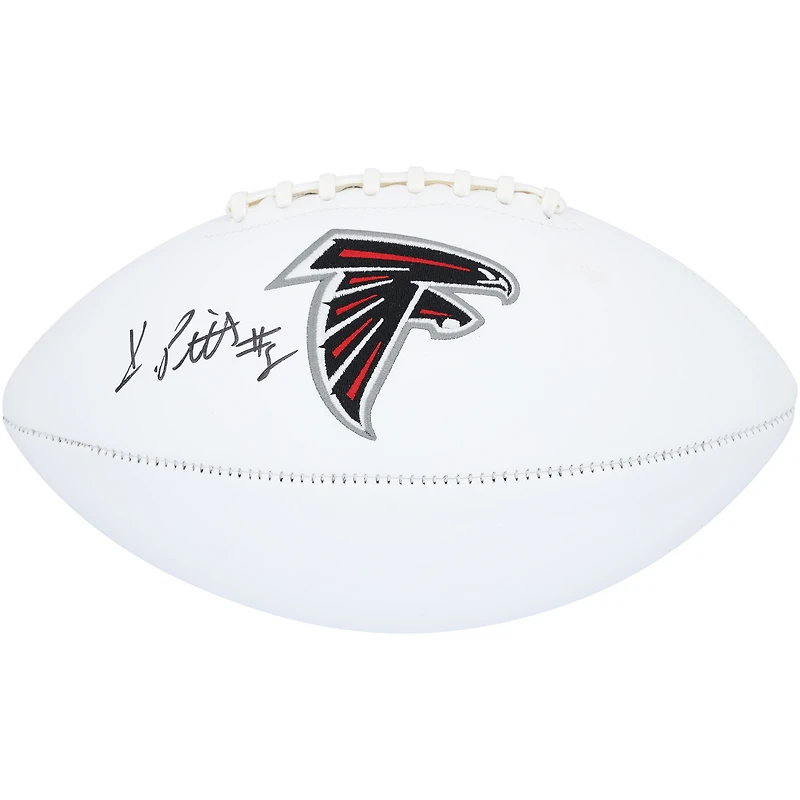 Kyle Pitts Atlanta Falcons Autographed White Panel Football 