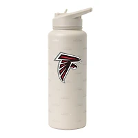 Logo Brands Atlanta Falcons 34oz. Sand Ghost Quencher Bottle