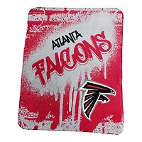 Couverture polaire Logo Brands Atlanta Falcons 50" x 60" motif graffiti classique