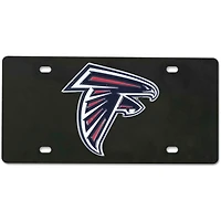Plaque d'immatriculation moulée sous pression des Falcons d'Atlanta de Logo Brands