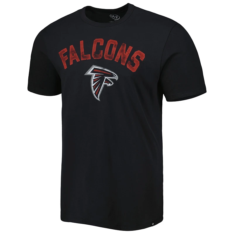 T-shirt '47 noir Atlanta Falcons All Arch Franklin pour homme