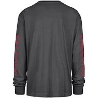 T-shirt à manches longues noir '47 Atlanta Falcons Cairn Ravine Foundation pour homme