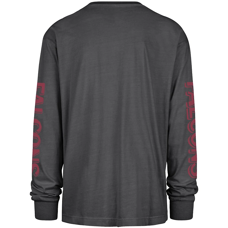 T-shirt à manches longues noir '47 Atlanta Falcons Cairn Ravine Foundation pour homme
