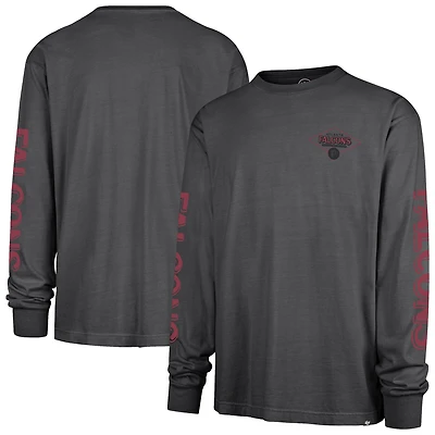 T-shirt à manches longues noir '47 Atlanta Falcons Cairn Ravine Foundation pour homme