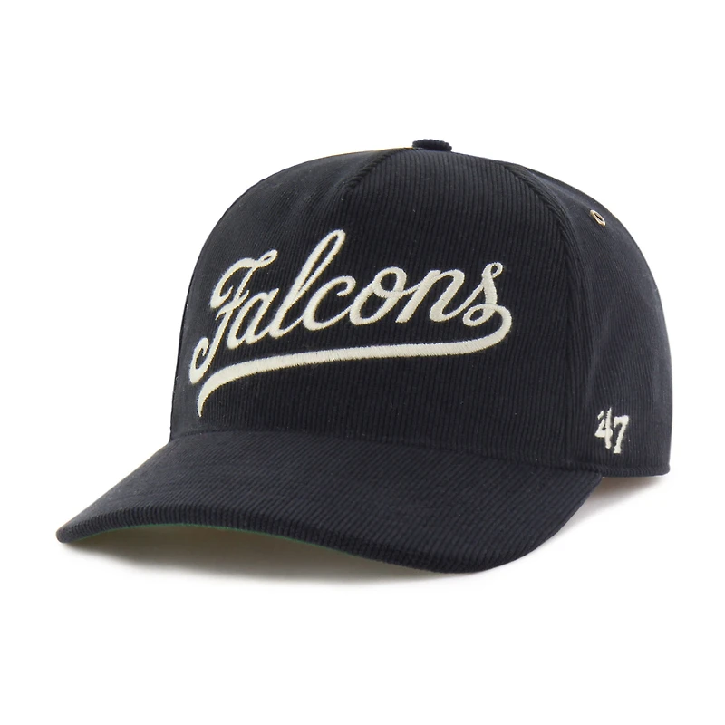 Casquette ajustable en velours côtelé Golden Age des Falcons d'Atlanta '47 pour homme