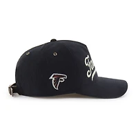 Men's '47  Black Atlanta Falcons Golden Age Corduroy Hitch Adjustable Hat