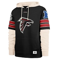 Sweat à capuche noir '47 Atlanta Falcons Split Zone Cornerback Duo pour homme
