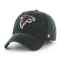 Men's '47 Black Atlanta Falcons Sure Shot Franchise Fitted Hat