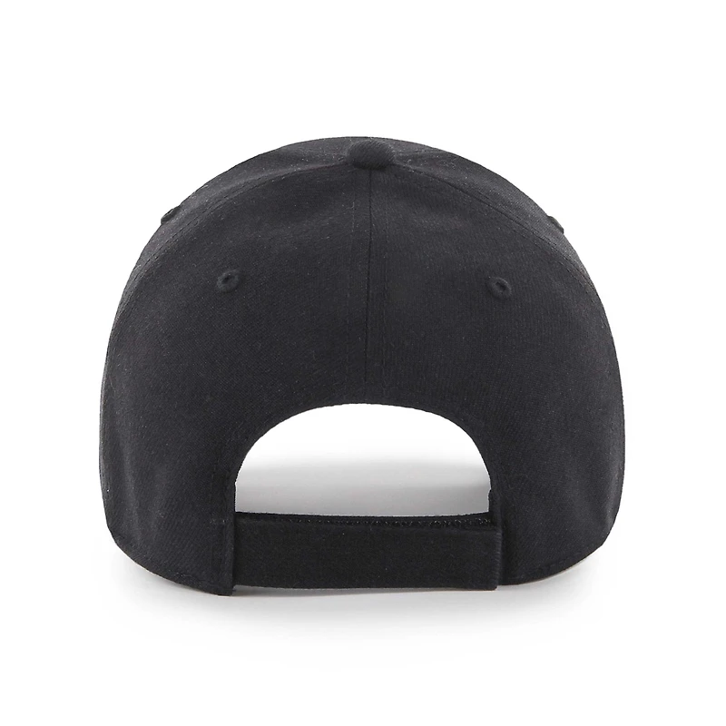 Men's '47 Black Atlanta Falcons Throwback Tonal MVP Adjustable Hat