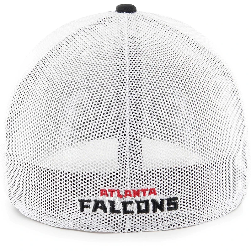 Casquette '47 Black Atlanta Falcons Trophy Trucker Stretch Fit pour homme