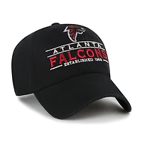 Casquette réglable '47 Atlanta Falcons Vernon Clean Up pour hommes, noire