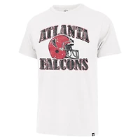 Men's '47 Cream Atlanta Falcons Overrun Franklin Throwback T-Shirt