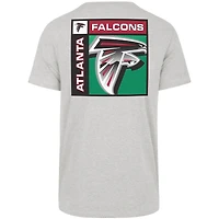 T-shirt Franklin gris chromé des Falcons d'Atlanta pour homme, modèle 1947