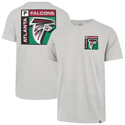 T-shirt Franklin gris chromé des Falcons d'Atlanta pour homme, modèle 1947