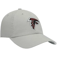Men's '47 Gray Atlanta Falcons Clean Up Adjustable Hat