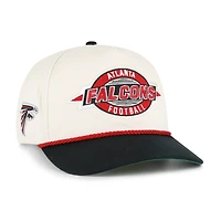 Men's '47  Natural Atlanta Falcons Frame Out Two Tone Hitch Adjustable Hat