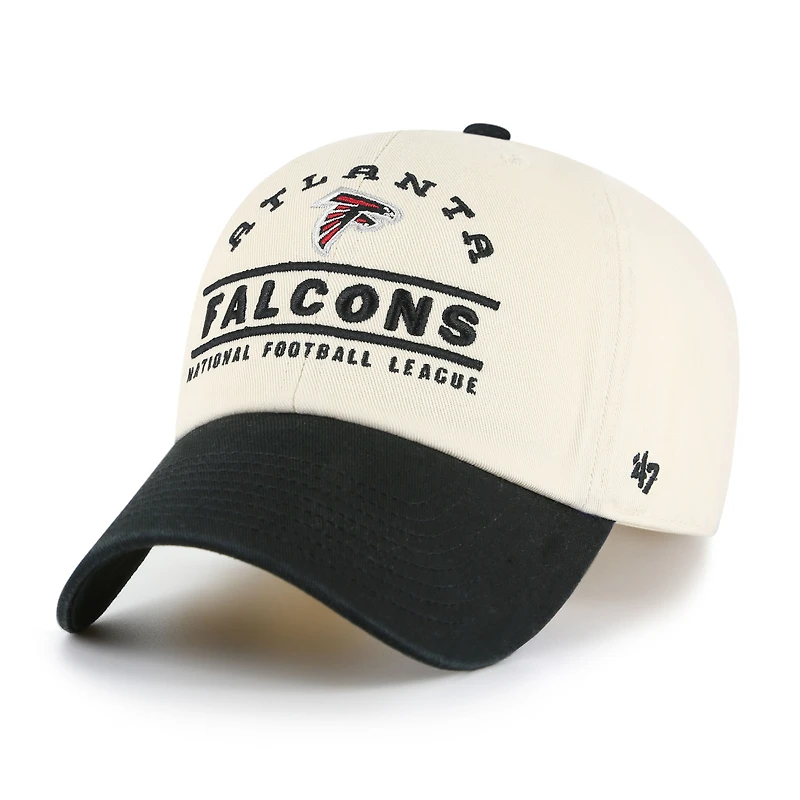 Men's '47  Natural Atlanta Falcons Windham Clean Up Adjustable Hat