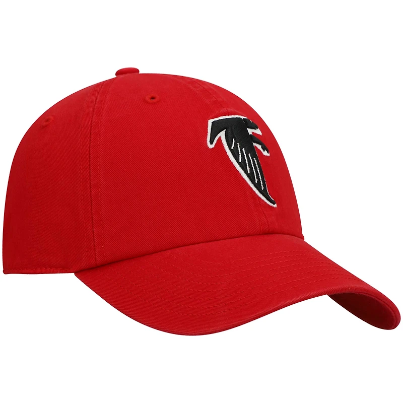 Men's '47 Red Atlanta Falcons Clean Up Adjustable Hat