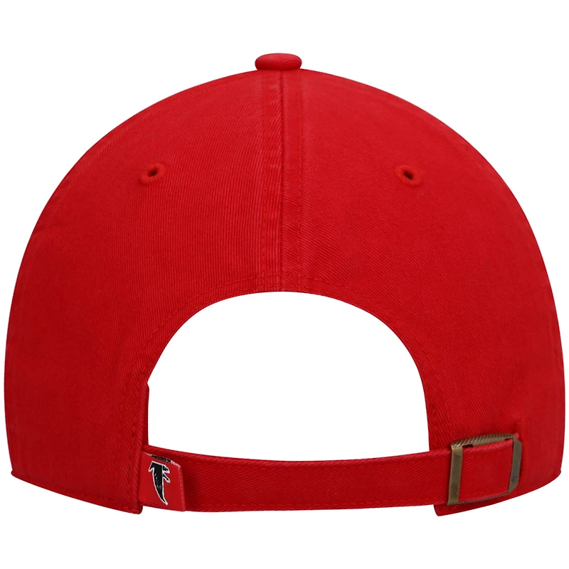 Men's '47 Red Atlanta Falcons Clean Up Adjustable Hat