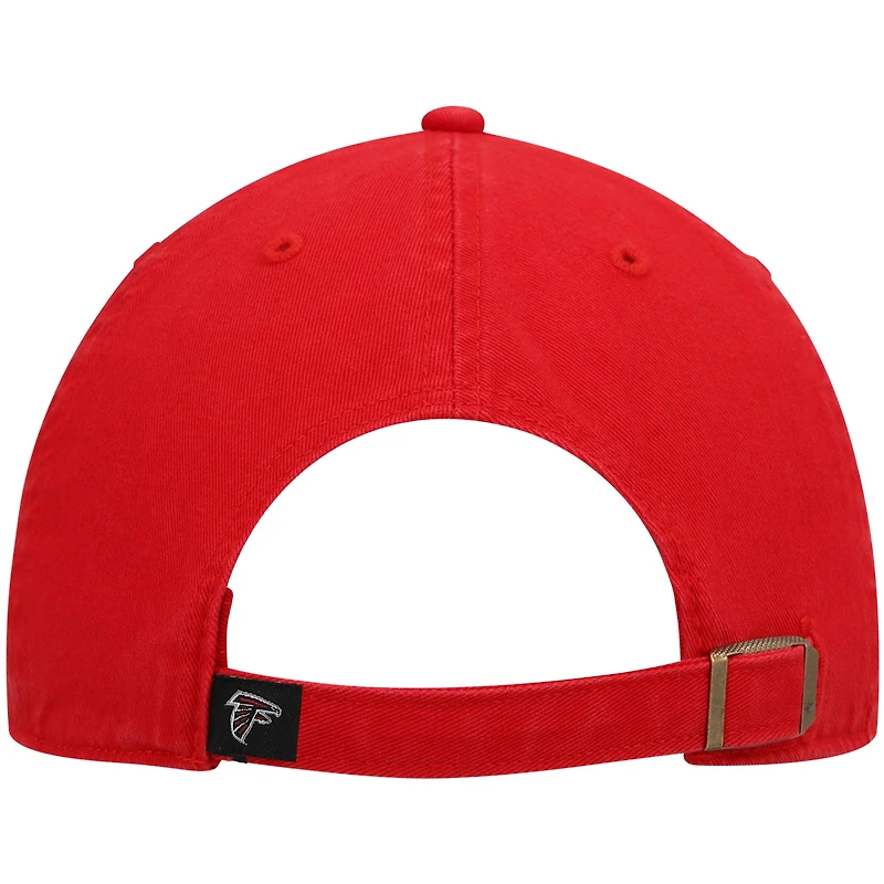 Men's '47 Red Atlanta Falcons Clean Up Alternate Adjustable Hat