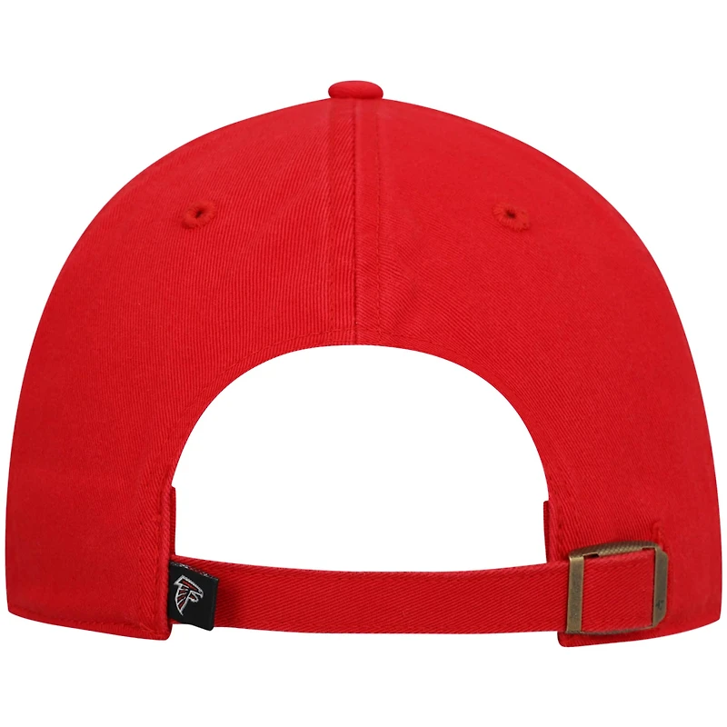 Men's '47 Red Atlanta Falcons Secondary Clean Up Adjustable Hat