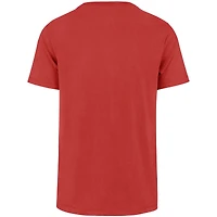 Men's '47 Red Atlanta Falcons Stripe Splash Franklin Throwback T-Shirt