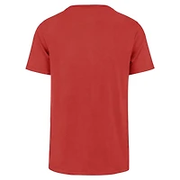 T-shirt rouge Time Lock Franklin '47 pour hommes des Falcons d'Atlanta