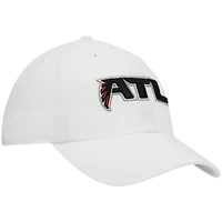 Casquette réglable Clean Up Atlanta Falcons '47 blanche pour homme