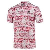 Men's Antigua Red Atlanta Falcons Vivid Polo