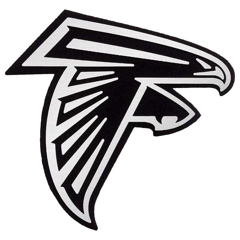 Men's Antigua White/Gray Atlanta Falcons Metallic Logo Nova Polo