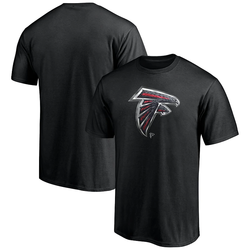 Men's  Black Atlanta Falcons Midnight Mascot T-Shirt